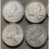 Image 2 : Canadian 25-cent Pieces 80% Silver 64.13 Grams