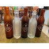 Image 2 : Collection  of clear and brown Orange crush bottles. All in good condition 