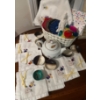 Image 1 : Vintage Linens Featuring Embroidery & Cross Stitch Pottery Sauce Cups Porcelain Tea Pot & More 