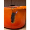 Image 2 : Le Creuset Orange Pot, Some Damage 