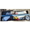 Image 10 : Blue Metal Toolbox and Contents Incl: Sockets, Wrenches, Sanding Belts and More!
