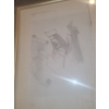 Image 11 : Selection of Art and Frames- Painting of Ballerinas 24 X 18, Antique Frame 36 x 20 (Some Damage) 