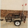 Image 1 : Lowe's Trailer Model  LOW03168- 2" Trailer Ball Required- Metal Box Dimensions: 44 W, 63 D, 16 T