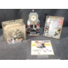 Image 1 : Calgary Flames Frame and Pendulum Clock, NY Islanders Goalie Collectible, Mario Lemieux Photo