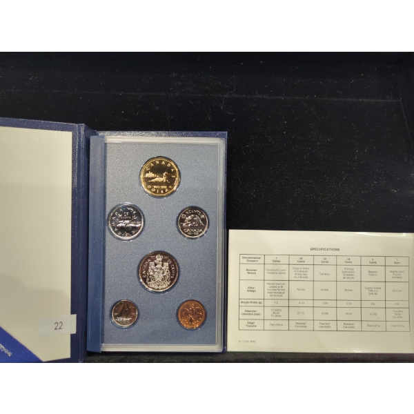 1992 Nickel Dollar Specimen Set 15.62g