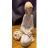 LLADRO Porcelain 'Lady Picking Flowers' 6T