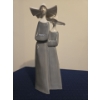 Image 1 : LLADRO Rare Pale Grey Nuns Porcelain Figure - 4W, 3D, 11T 