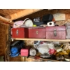 Image 7 : shed, contents, fishing, rods, camping supplies, boxes for the back of quads, several fishing rods, 