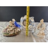 Image 2 : Porcelain Figurines and Clock