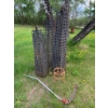 Image 1 : Six Metal Garden Trellises with Scythe and Decorative Metal Stand