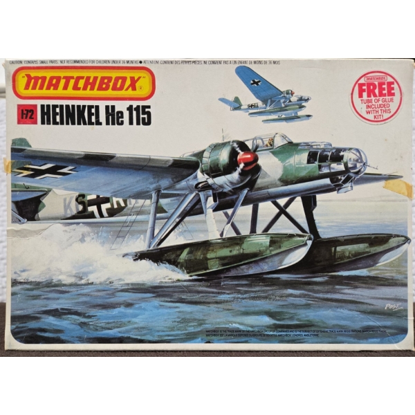 1983 Matchbox 1:72 Model Kit Never Assembled In Original Box