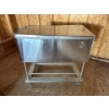 Image 1 : Stainless Steel Cooler On Wheels W22" L35" H 33"