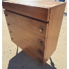 Image 2 : Mid century 4 Drawer Dresser In Like New Condition 