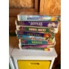 Image 4 : Lot Of Children's Books  Shelves Shopping H32" L12" W12" Cart With Toys & Disney VHS Movies