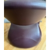 Image 3 : Post Modern Burgundy Tongue Chair - 34W, 30T 