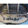 Image 2 : Polaris Compound Bow With Broadhead Arrows & Case