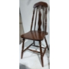 Image 4 : 20th Century Splat Back Spindle Chairs 15"x 35"(Chair Pair)
