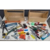 Image 1 : Hand Tools and Accessories with Wooden Tool Storage Boxes