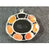 Image 2 : Onyx & Carnelian Pendant