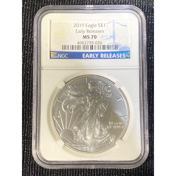 2019 Eagle Silver Dollar American Coin