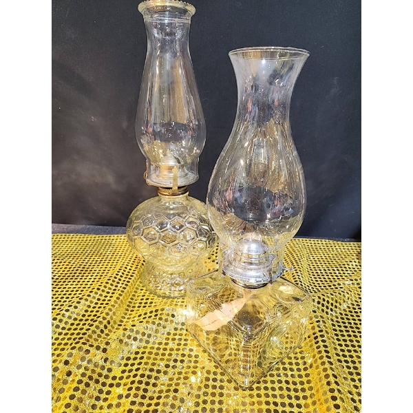 Vintage Oil Lamps