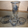 Image 1 : Vintage Tablewear w/ Decorative Blue Overlay