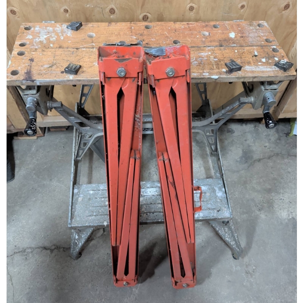 Black & Decker Workmate Workbench with Folding Metal Sawhorses