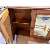 Image 1 : Solid oak wall cabinet with detached towel holder. 29”w x 22”L 8”w 
