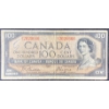 Image 1 : 1954 Canadian " Devils Face" $100 Bill