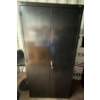 Image 3 : Industrial Style 2 Door Metal Storage Cabinet 78x46x24