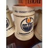 Image 4 : Oilers Team Swag - Vintage Beer Steins Wall Clock Collectible Lapel Pins & More
