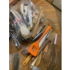 Image 4 : Comprehensive Kitchenware Set with Crock-Pot, Pots,Vintage Utensils, and More