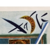 Image 4 : Salvador Dalí Lithograph Print "6 Part Tarot Series: Two of Swords" Number 71/250