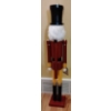 Image 3 : 3 ft. Decorative Holiday Nutcracker Idol Mustard Pants/cuffs