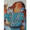 Image 3 : "Southwest Stories", Artist: Barbara Lavallee, 152/750, Offset Lithograph Framed Under Glass 22 X 24
