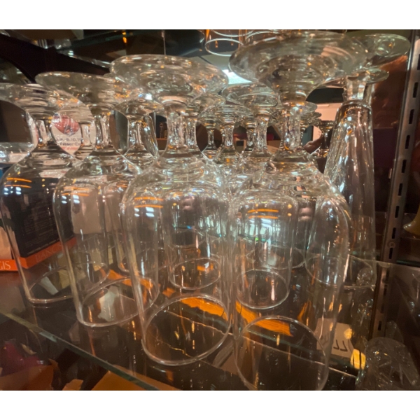 Gorgeous Crystal Stemware Collection - Timeless Champaign Flutes w/ Wine Goblets & more  