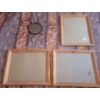 Image 2 : Set of 3 Cherub Prints (14x17 Each) w/ Lovely Hangable Decorative Mirror (22W) 