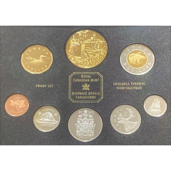 2002 Golden Jubilee Canadian Specimen Set 92.5% Silver 66.46 Grams