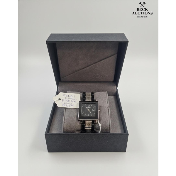 Fendi Black Ceramic Square