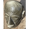 Image 9 : Hand Carved Yellow Marble Bookends & Black Obsidian Aztec Sculptures 
