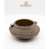 Image 4 :  UNIQUE BOROCCO COPPER  PLANTER HOLDER STAND 19''INCHES HEIGHT,  CHINESE BRASS TRIPOD INCENSE BURNER