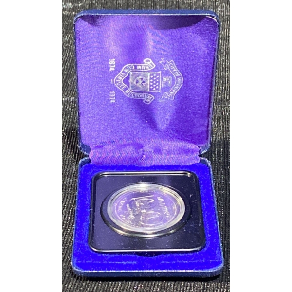 1974 Canada Winnipeg Centennial Silver Dollar