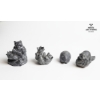 Image 3 : Wildlife Soapstone Sculptures, Wolf Originals and Made in Canada Pieces