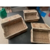Image 2 : Nesting Wicker Storage Baskets