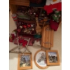 Image 2 : Awesome Winter Holiday Decor Hoard - Handmade Wooden hangables, Needlepoint, Ornaments & Much More	