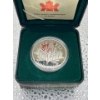Image 2 : 2000 Canadian Voyage of Discovery Silver Dollar 25.175g 92.5% Silver