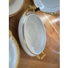 Image 6 : Haviland Limoges - Special Occasion 22K Gold Embellished Porcelain Serving Ware 