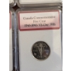 Image 11 : Collection Of Slabbed Canadian Five Cents From 1920-2005 With Victory 5 Cent Collection 