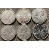 Image 3 : Canadian 25-cent Pieces 80% Silver 64.13 Grams