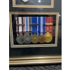 Image 10 : 3 Generations of Military Memorabilia with War Metals, Photos and Information on Backstory  